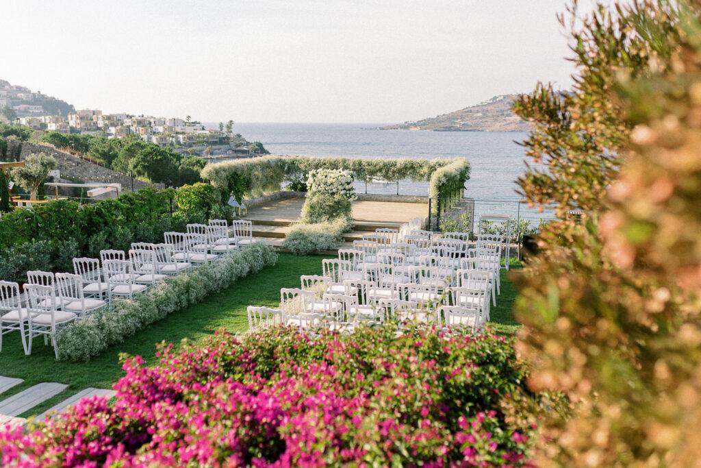 Trouwceremonie aan zee in Bodrum