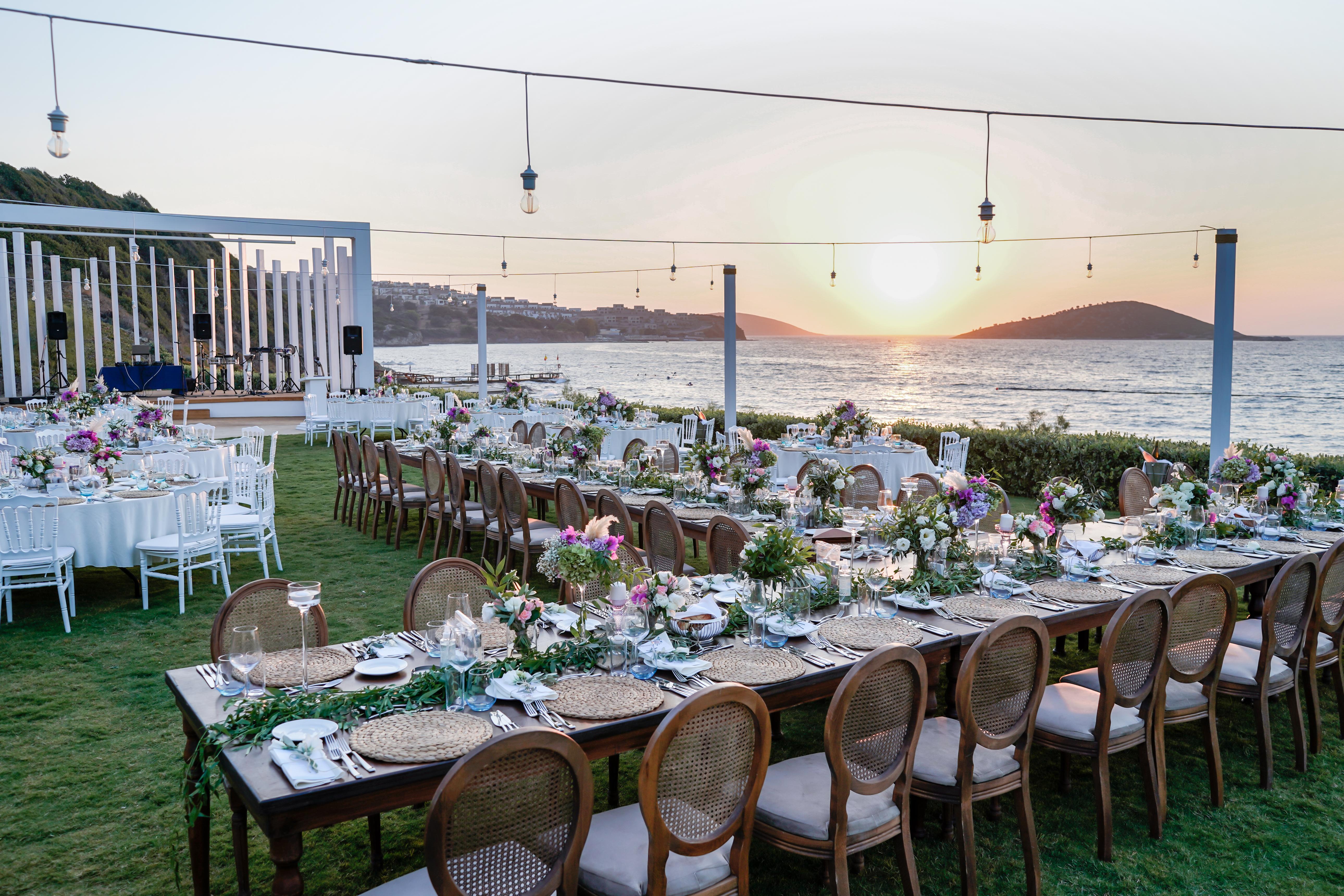 Bruiloftsdiner in Bodrum