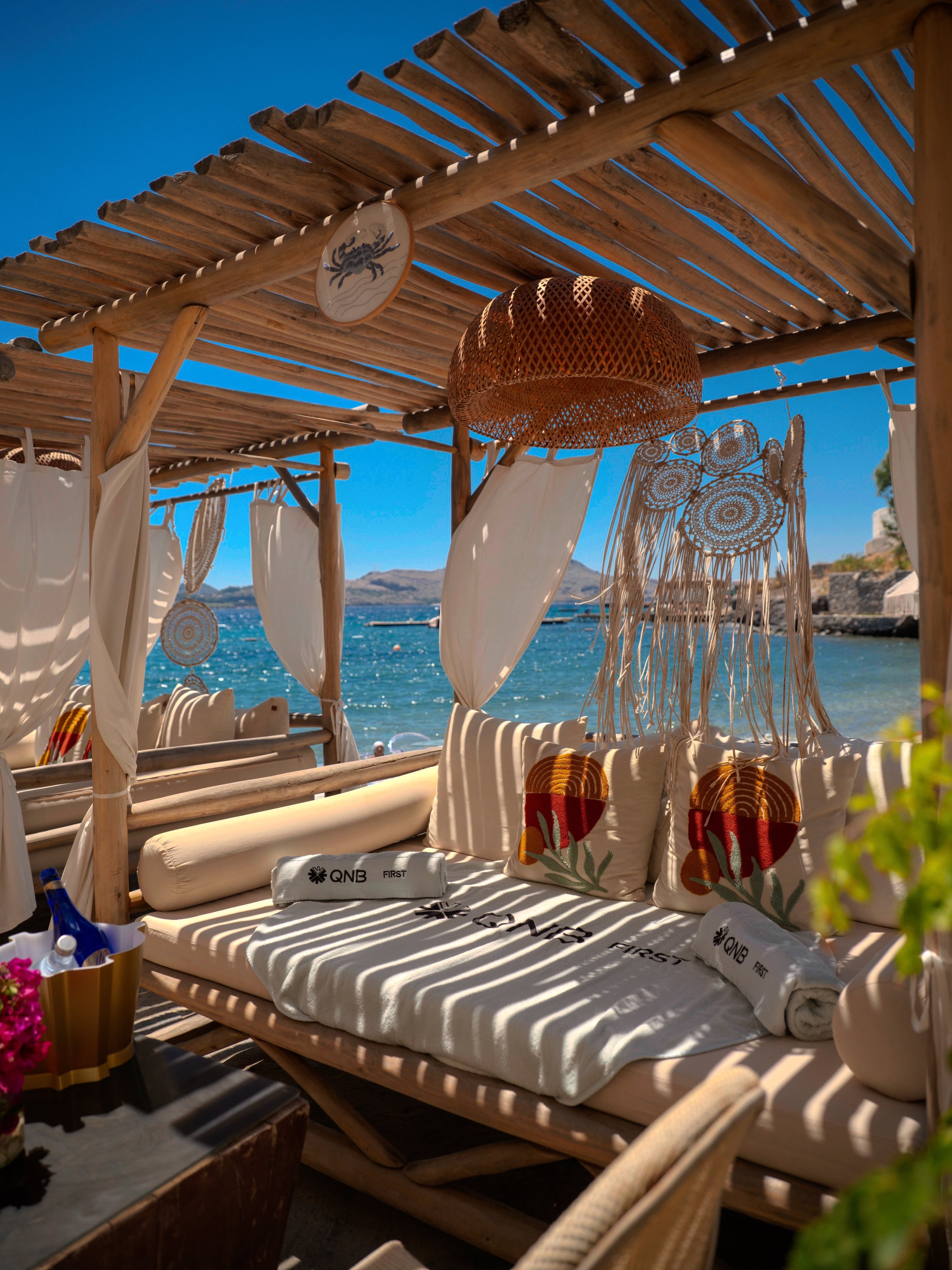 Het strand van Moonbeach