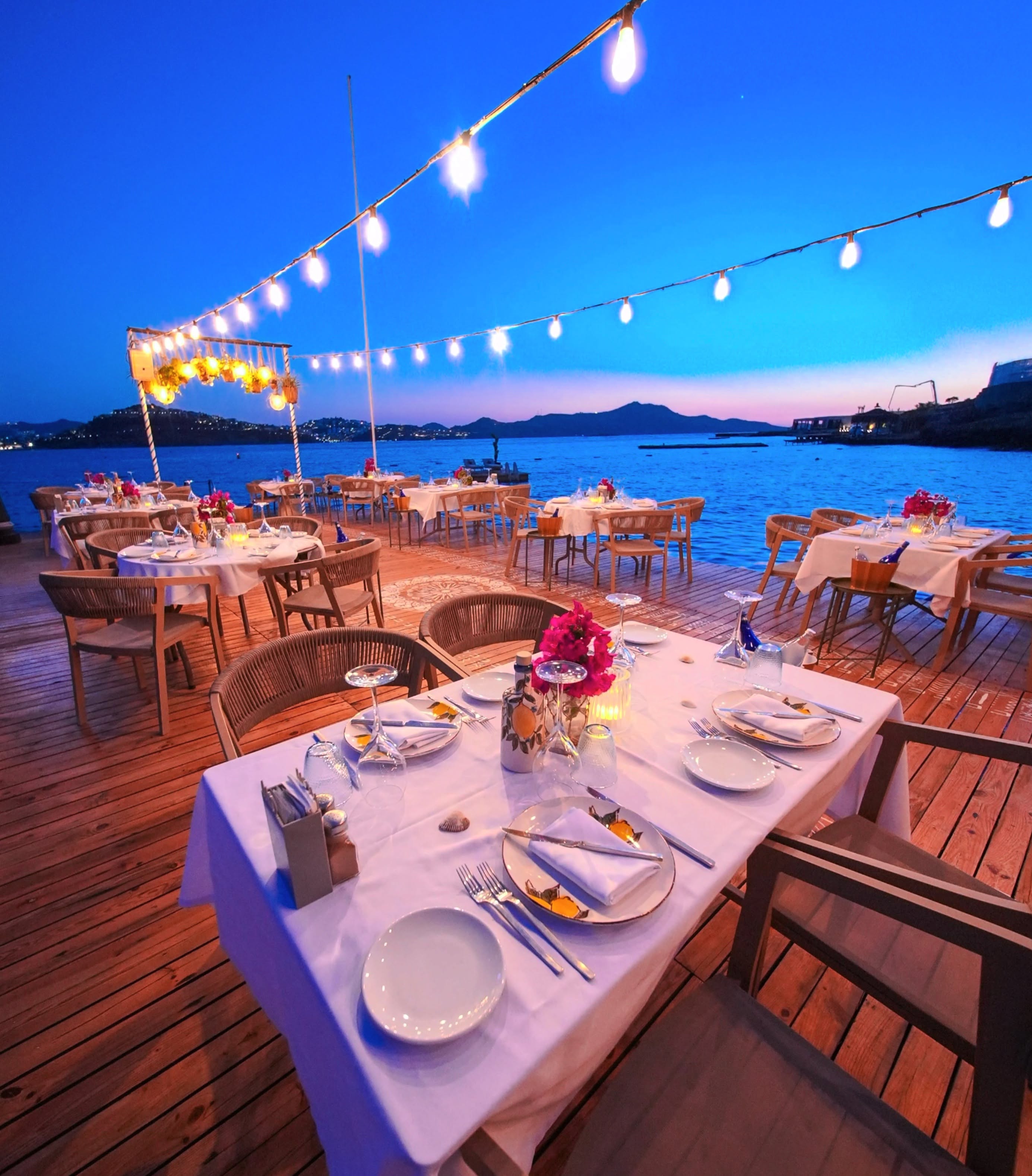 Tweede sfeerbeeld van het restaurant van Moonbeach